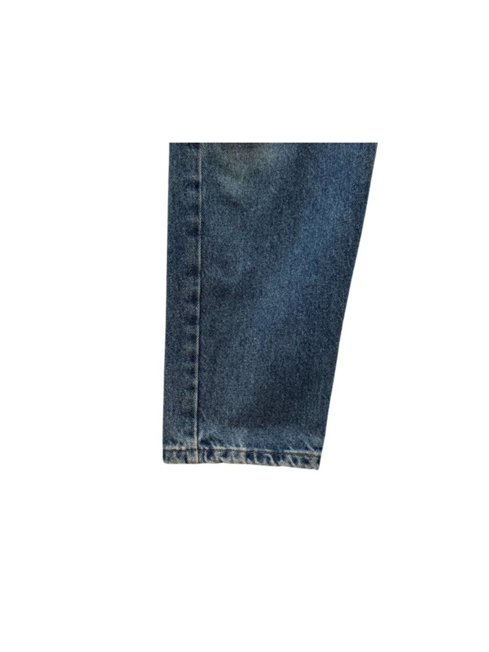 Vintage 1980s Lee Mom Jeans Size 12 High Waisted V -Shaped Yoke Tapered Leg - Picture 8 of 10